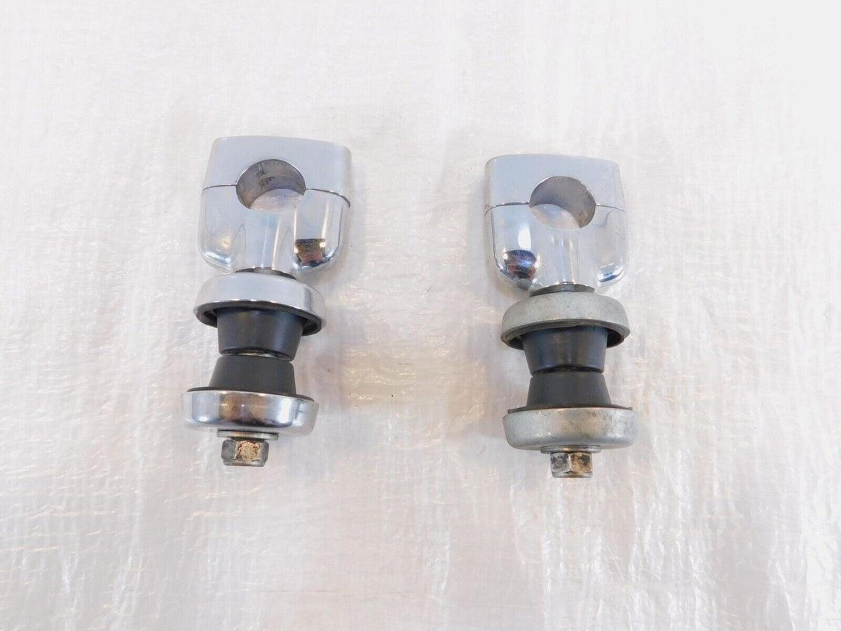 86-04 Suzuki Savage 650 LS650P Upper/Lower Handlebar Riser Mount Clamp Brackets - C3 Cycle