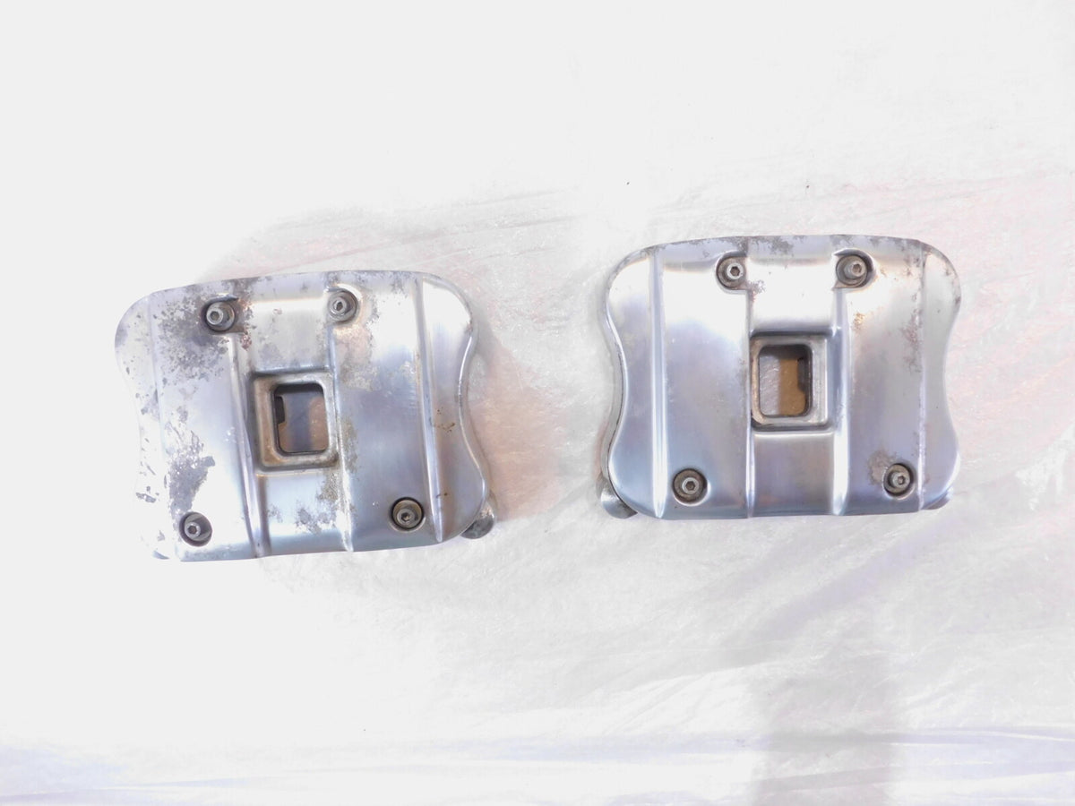 Harley Davidson Sportster 883 1100 1200 Chrome Cylinder Head Cover Rocker Boxes - C3 Cycle