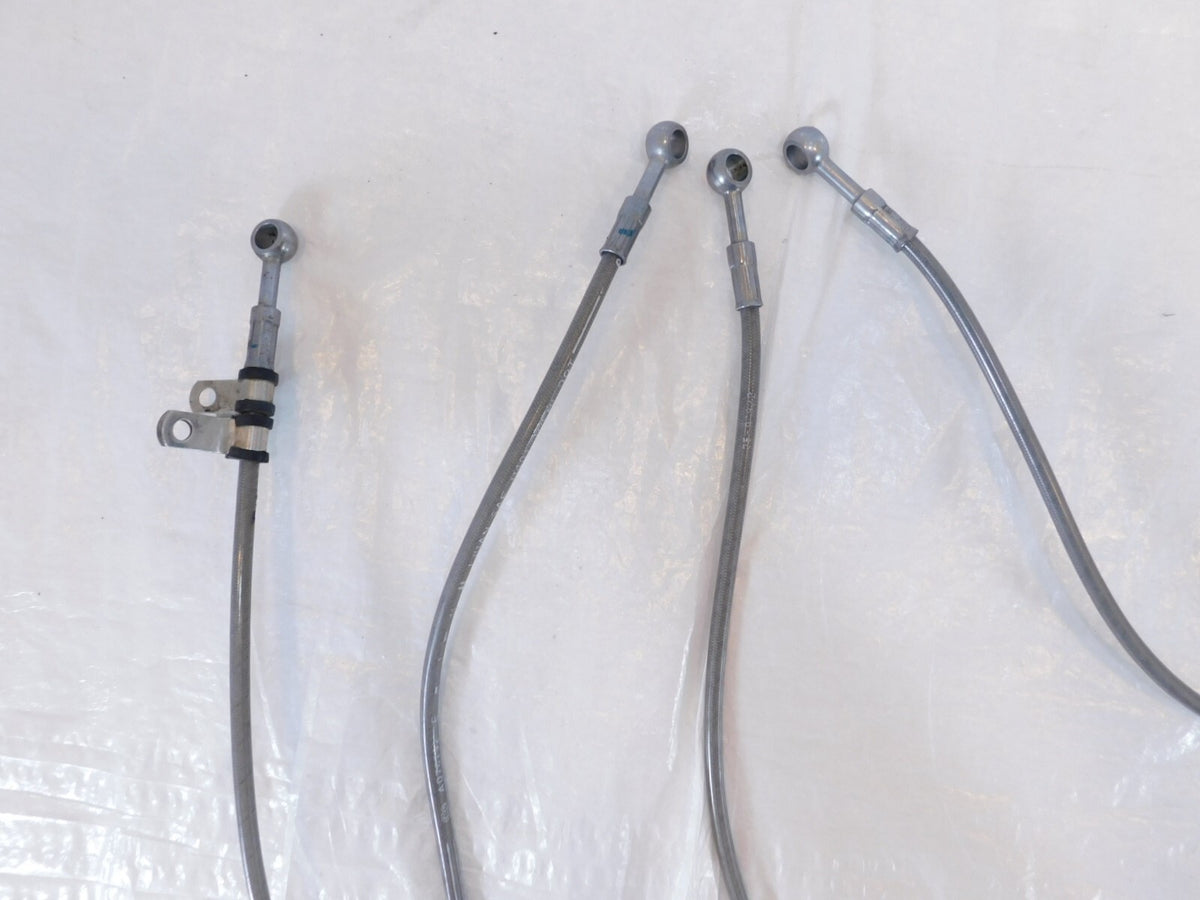 2015 & 2016 Zero Stealthfighter FX ZF Front/Rear ABS Brake Hose Pipe Lines - C3 Cycle
