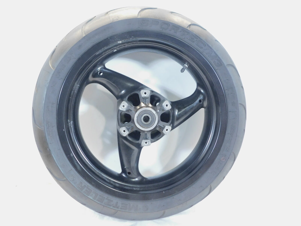 Ducati Monster 400 750 SuperSport 620 OEM Black Rear Wheel Rim & Tire - Straight - C3 Cycle
