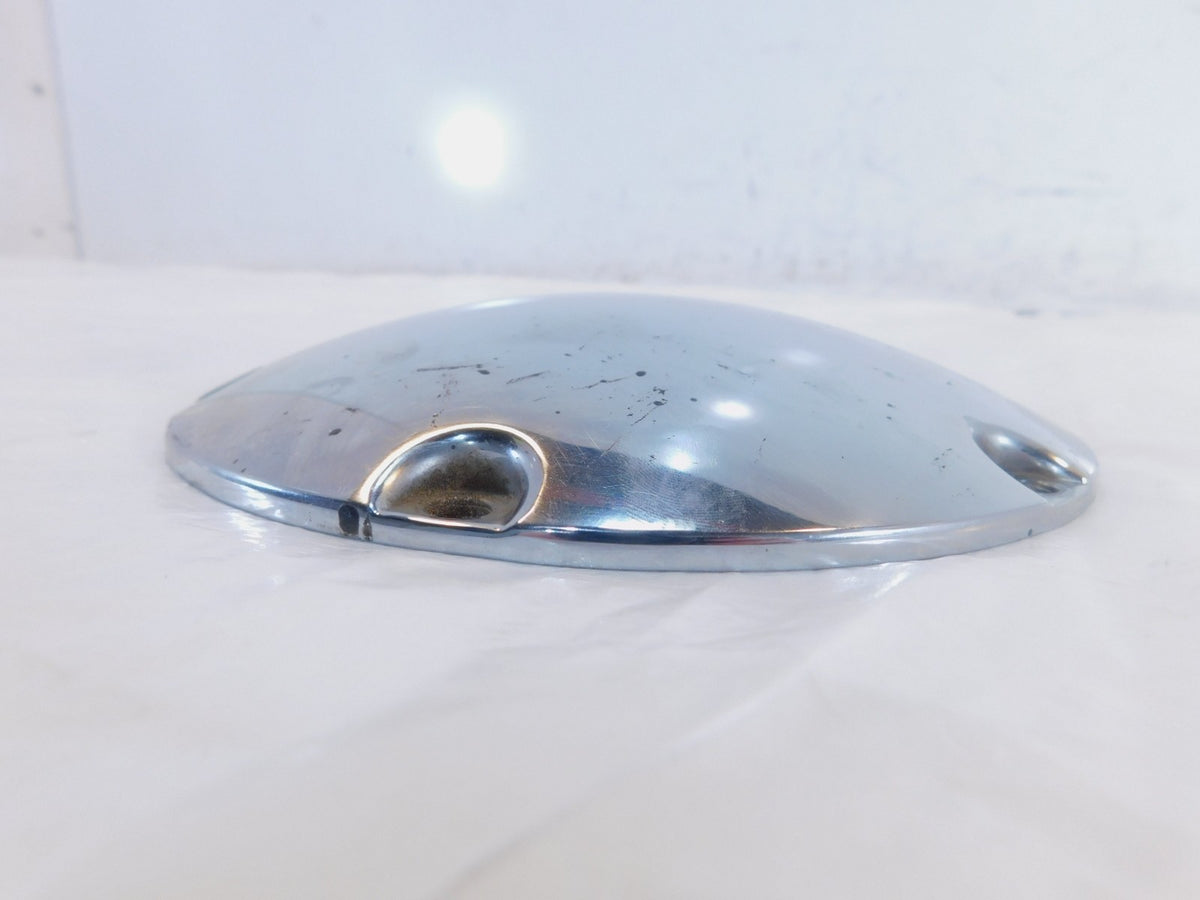 Harley Sportster 883 1200 Left Engine Motor Chrome Clutch Inspection Derby Cover - C3 Cycle