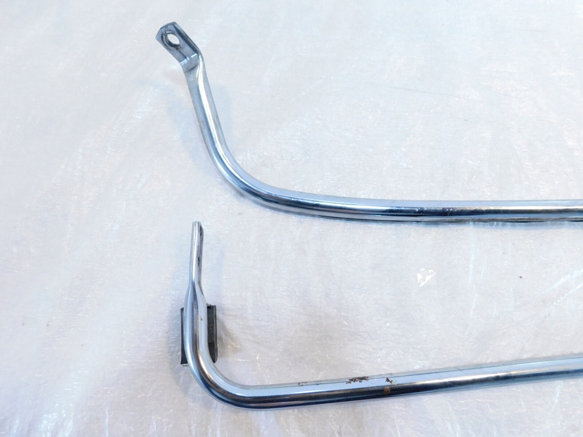 Harley Davidson Road King & Street Glide Left & Right Chrome Saddlebag Bracket