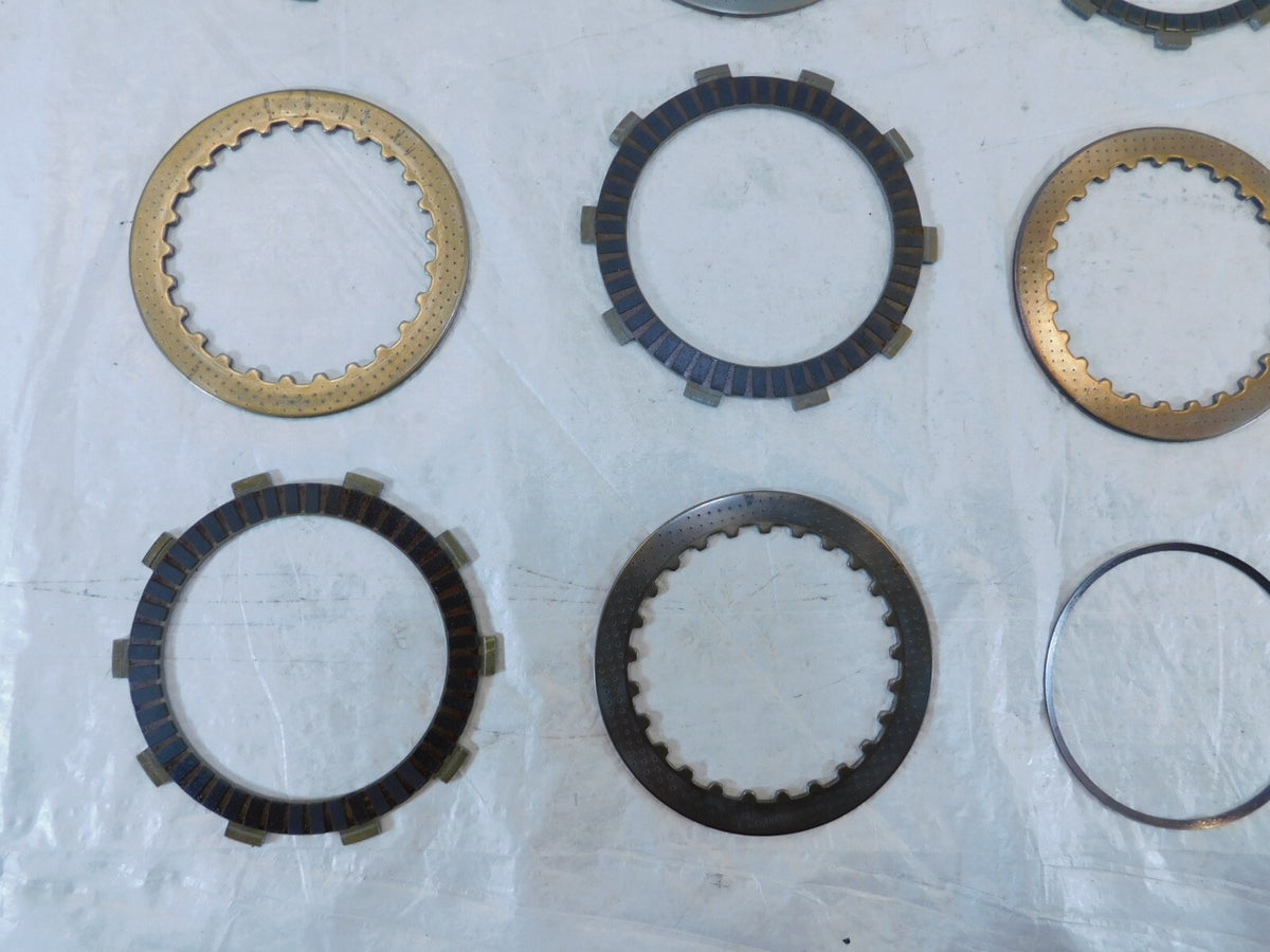 02-15 Honda Interceptor 800 VFR800 Clutch Basket Friction Plates Incomplete Lot - C3 Cycle