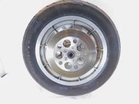 Harley Davidson Dyna Softail & Sportster 883 Cast Rear Wheel Rim & Tire - BENT - C3 Cycle