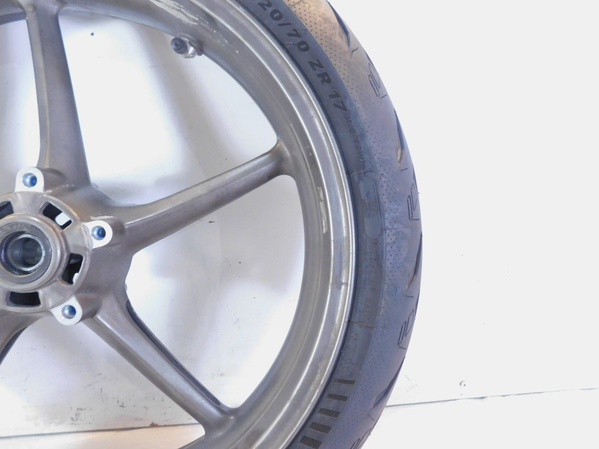 Triumph Street Triple 675 Daytona 675R SE Gray Graphite Cast Front Wheel Rim - C3 Cycle