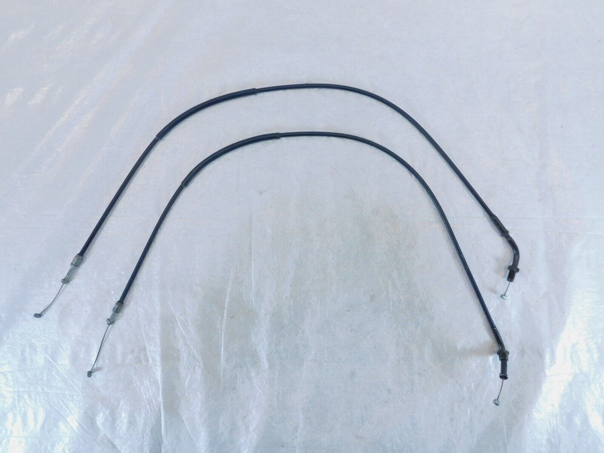 1998-01 Honda Interceptor VFR800 Front Handlebar Throttle Open/Close Cable Lines - C3 Cycle