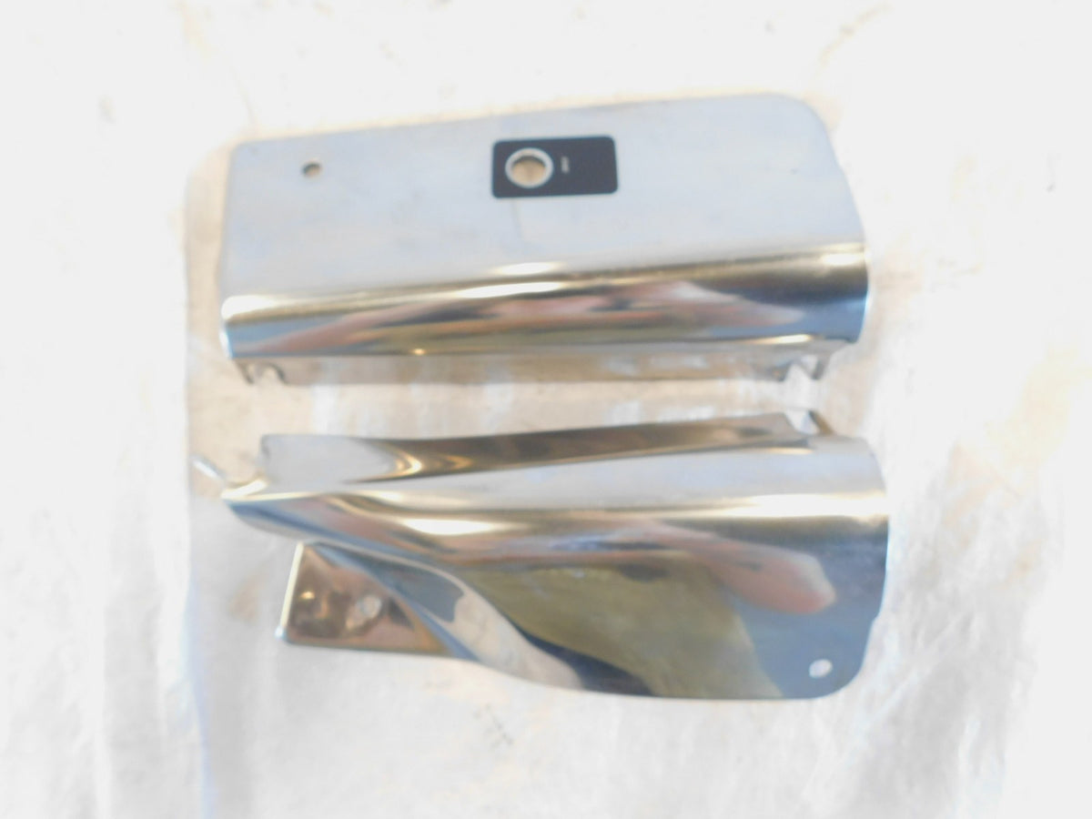 2005-2013 Harley Davidson Softail Deluxe Left & Right Headlight Headlamp Panels - C3 Cycle