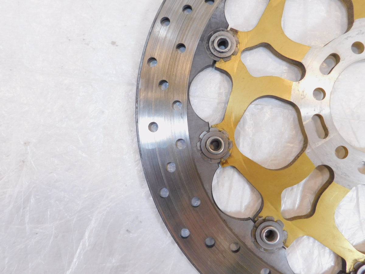 Pair Ducati Sport Touring ST4 S & Monster S4 S4R Front Wheel Brake Disc Rotors - C3 Cycle