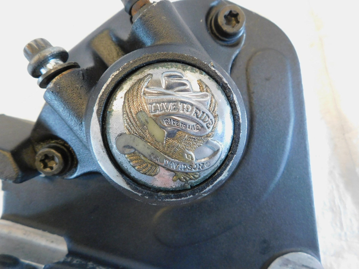Harley Davidson Sportster 883 & 1200 Rear Brake Caliper & Mount Mounting Bracket - C3 Cycle