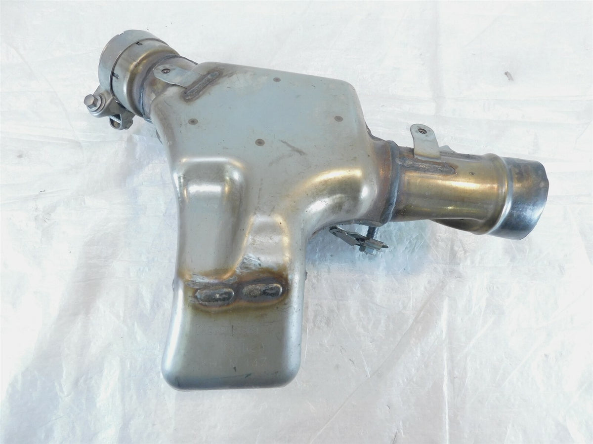 2019-2020 Kawasaki Ninja ZX6R ZX636 Middle Mid Exhaust Muffler Pipe - 49062-0740 - C3 Cycle
