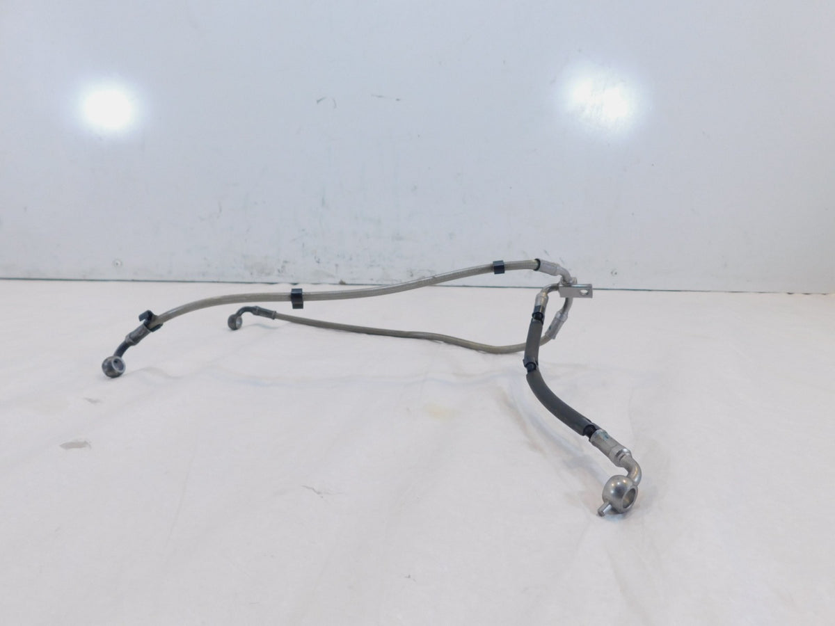2012-2018 BMW F800 F800GT Front Left & Right Brake Disc Calipers Hose Line Pipes - C3 Cycle