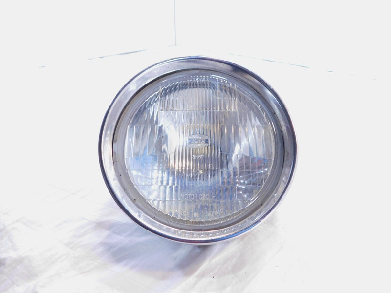 Yamaha V-Star 650 1100 XVS650 XVS1100 Custom Chrome Head Light Lamp & Lens Ring