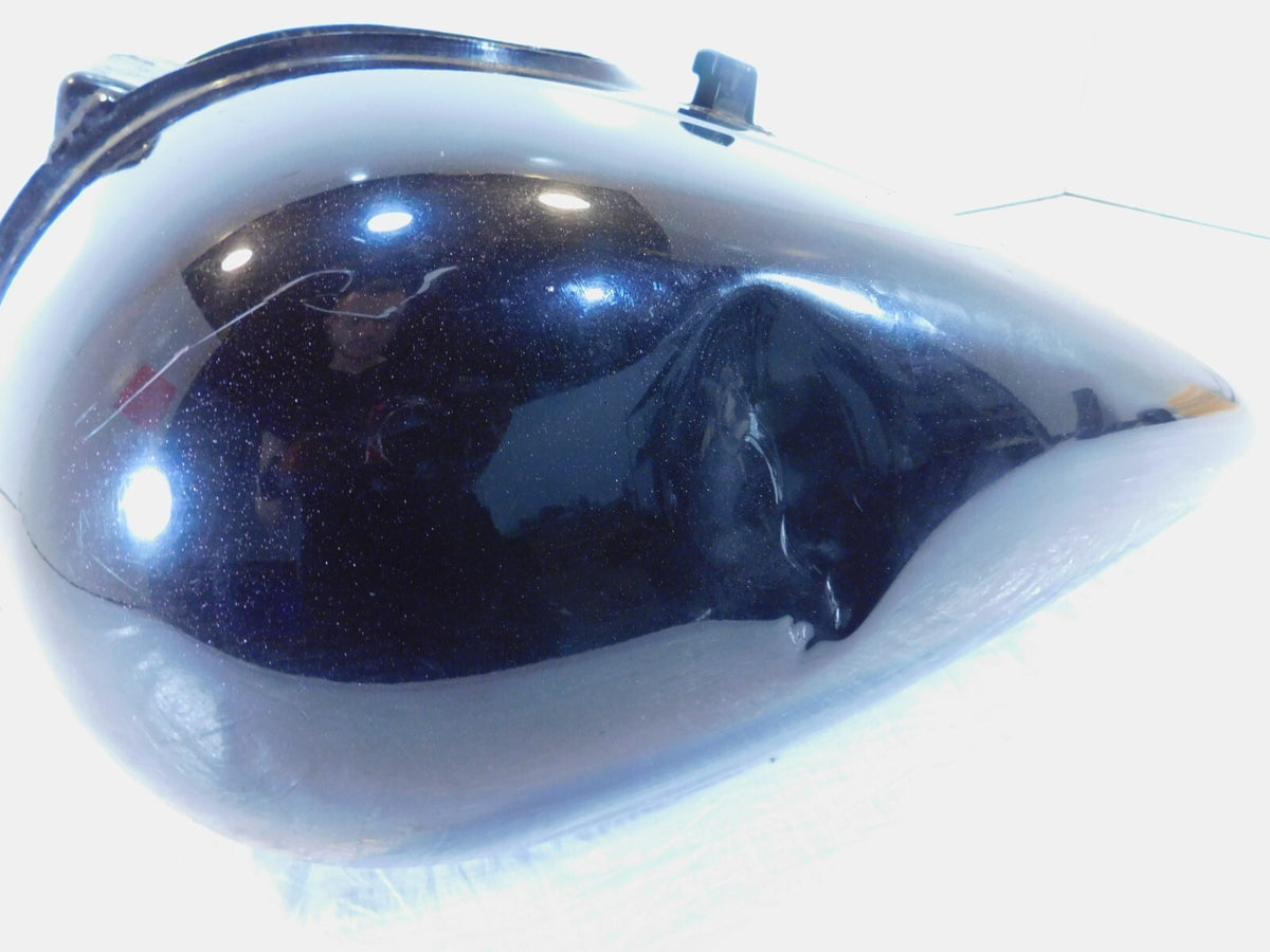 2003 Kawasaki Vulcan 1500 Classic Black Gas Fuel Petrol Tank Reservoir - Dented - C3 Cycle