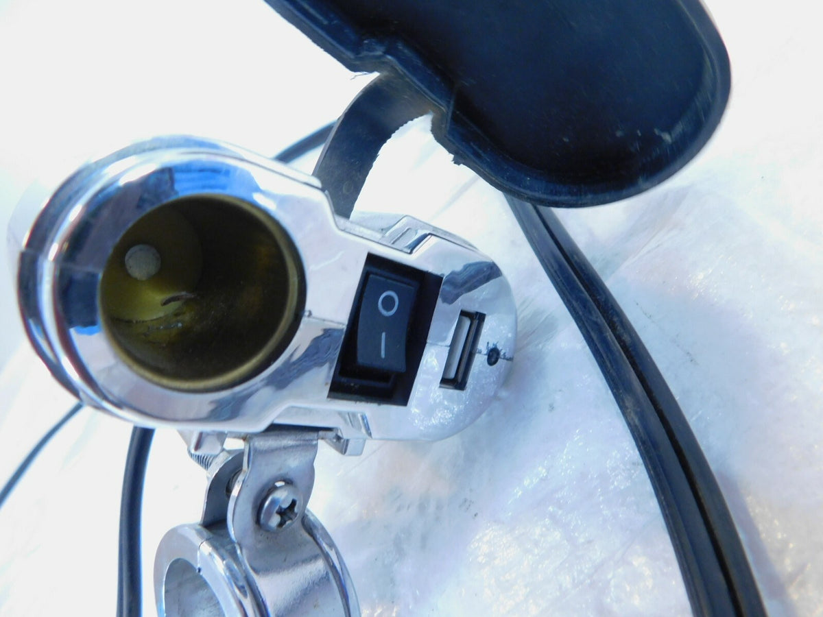 1999 99 Kawasaki Vulcan VN1500 1500 Classic Cigarette Lighter USB Charger Socket - C3 Cycle