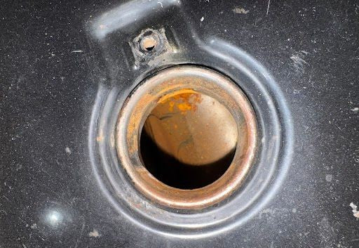 1982 82 Yamaha XJ750 Maxim 750 Black Gas Fuel Petrol Tank Reservoir Holding Cell - C3 Cycle