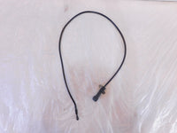 Harley Davidson Sportster 883 Hugger & 1200 Black Front Wheel Brake Line Hose - C3 Cycle
