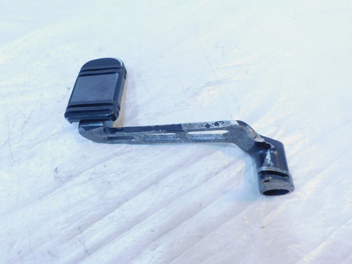 Harley Road King Street & Electra Glide Black Slotted Rear Brake Pedal Lever
