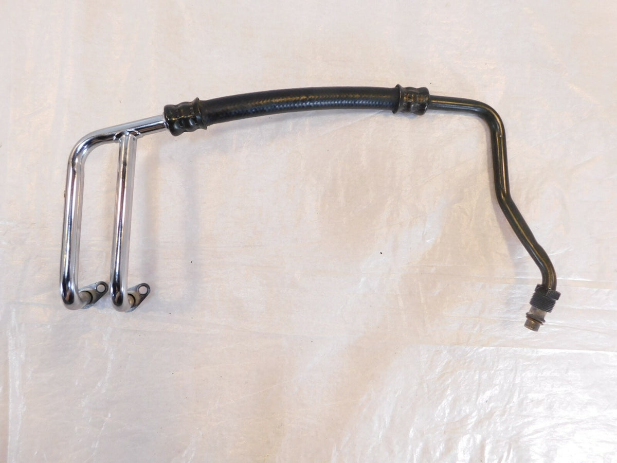 Victory V92 Classic & Touring Cruiser Oil Cooler Radiator Inlet Hose Line - C3 Cycle
