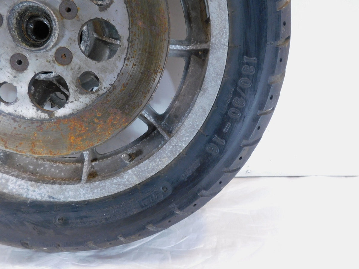 Harley Davidson Dyna Softail & Sportster 883 & 1200 Cast Rear Wheel Rim w/ Tire - C3 Cycle
