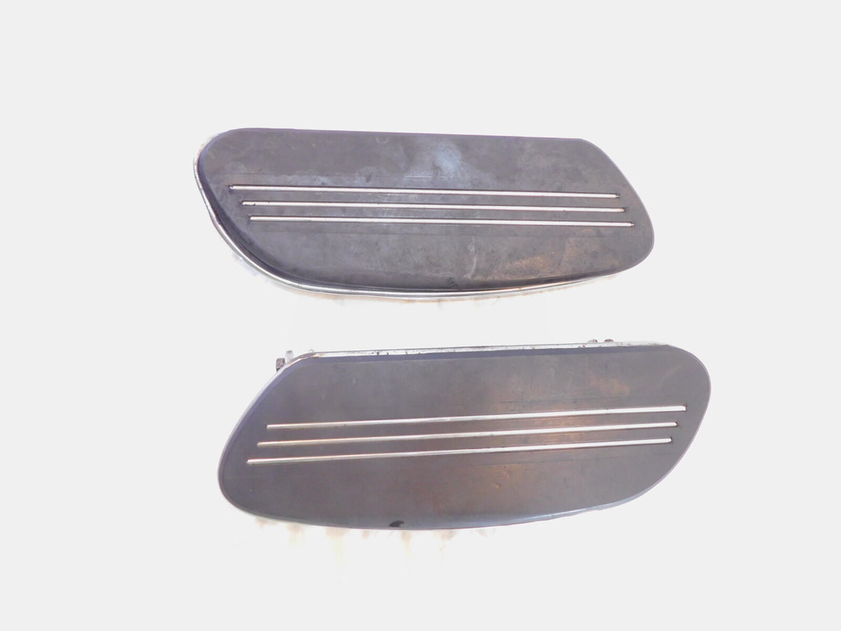 Harley Touring Road King Custom Street Glide Left & Right Footboard Floorboards - C3 Cycle