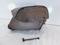 Harley Davidson Dyna Street Bob Wide Glide Right Brown Viking Side Bag Saddlebag - C3 Cycle