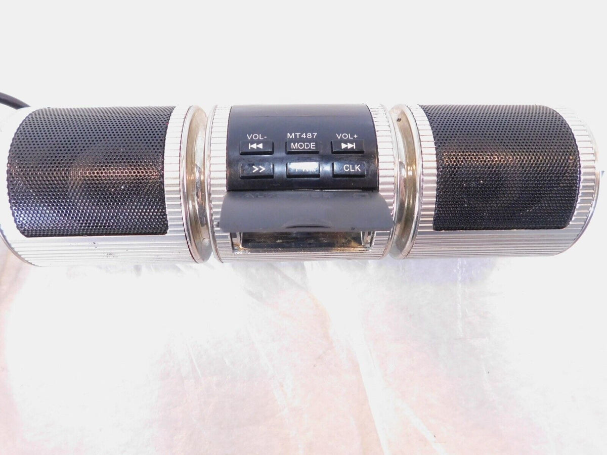 Honda Shadow Spirit 1100 VT1100C Front Handlebar Aoveise AUX/USB Audio Speaker