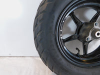 2012-2019 Yamaha YW50 Zuma 50 50F 50FX Black Front Wheel Rim & Tire 10" x 3.00" - C3 Cycle