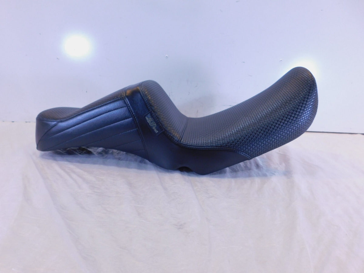 Harley Davidson Dyna FXDB Street Bob Black Le Pera Rider & Passenger Seat - C3 Cycle