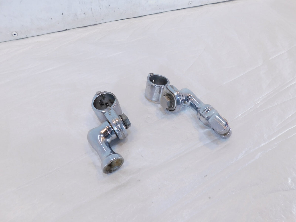 Harley Davidson Electra Glide & Road King Adjustable Highway Foot Peg Brackets - C3 Cycle