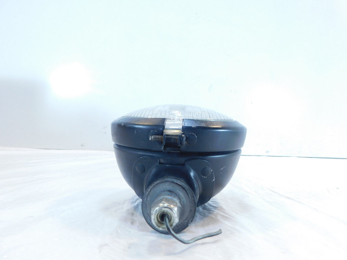 Harley Touring Road King Electra Glide Black Auxiliary Fog Passing Light Lamp - C3 Cycle