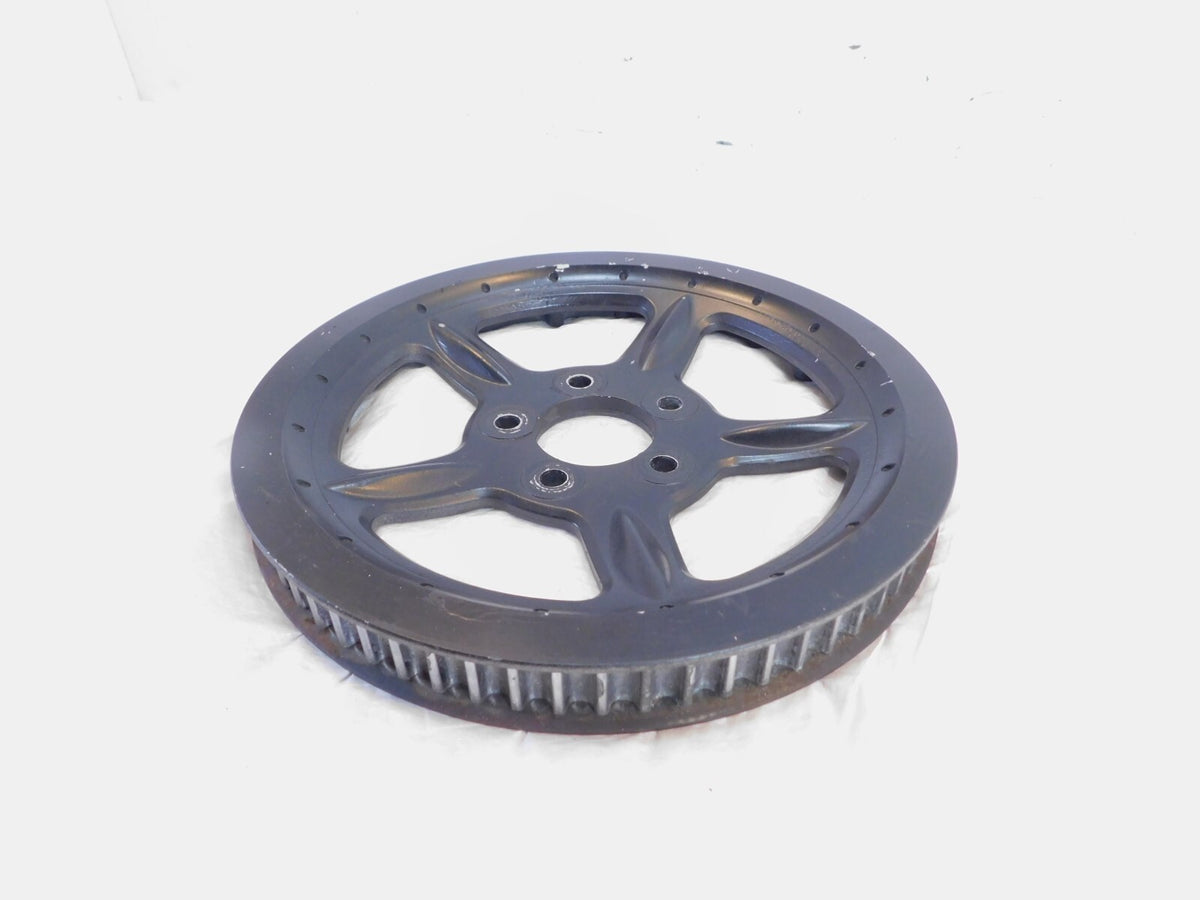 Harley Davidson Sportster 883 & 1200 Black 68T Rear Drive Belt Pulley Sprocket - C3 Cycle
