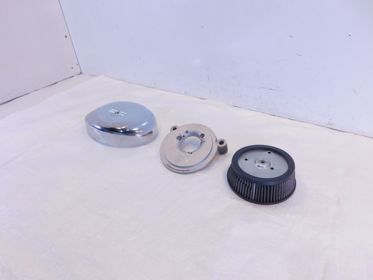 Harley Davidson Electra Glide Dyna & Softail Arlen Ness Air Cleaner Backplate - C3 Cycle