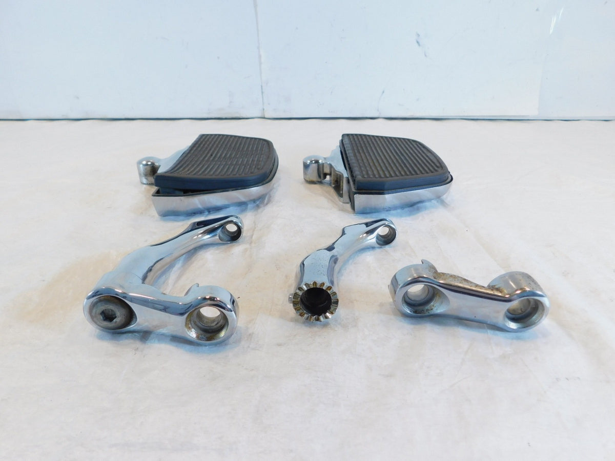 Harley Road King Electra Glide Highway Passenger Footboard Floorboard Brackets - C3 Cycle