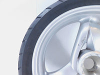 2001-2005 BMW F650 CS F650CS Scarver Silver Rear Rim Wheel & Tire - 36317681009 - C3 Cycle