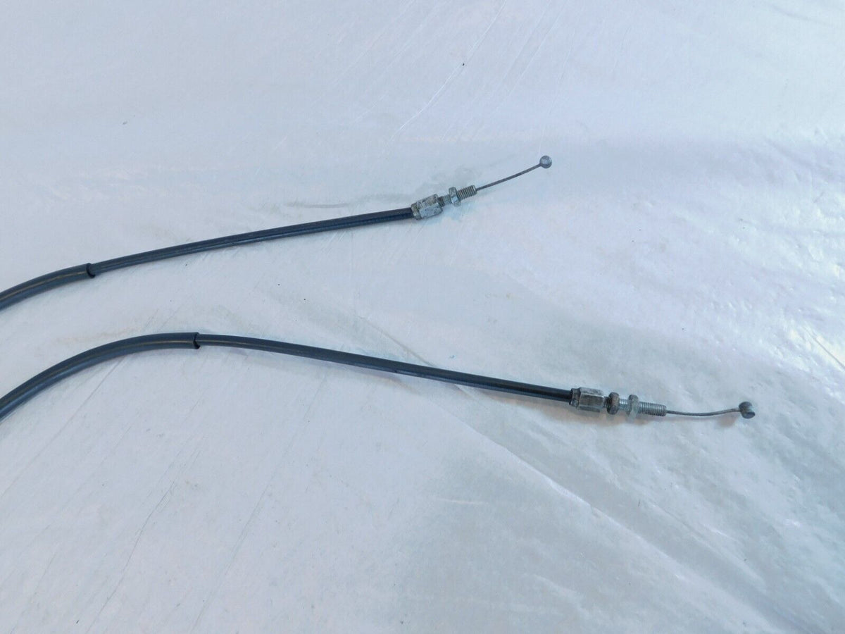 2002-09 Honda Interceptor VFR800 VFR800A ABS Handlebar Throttle Cable Line Wires - C3 Cycle