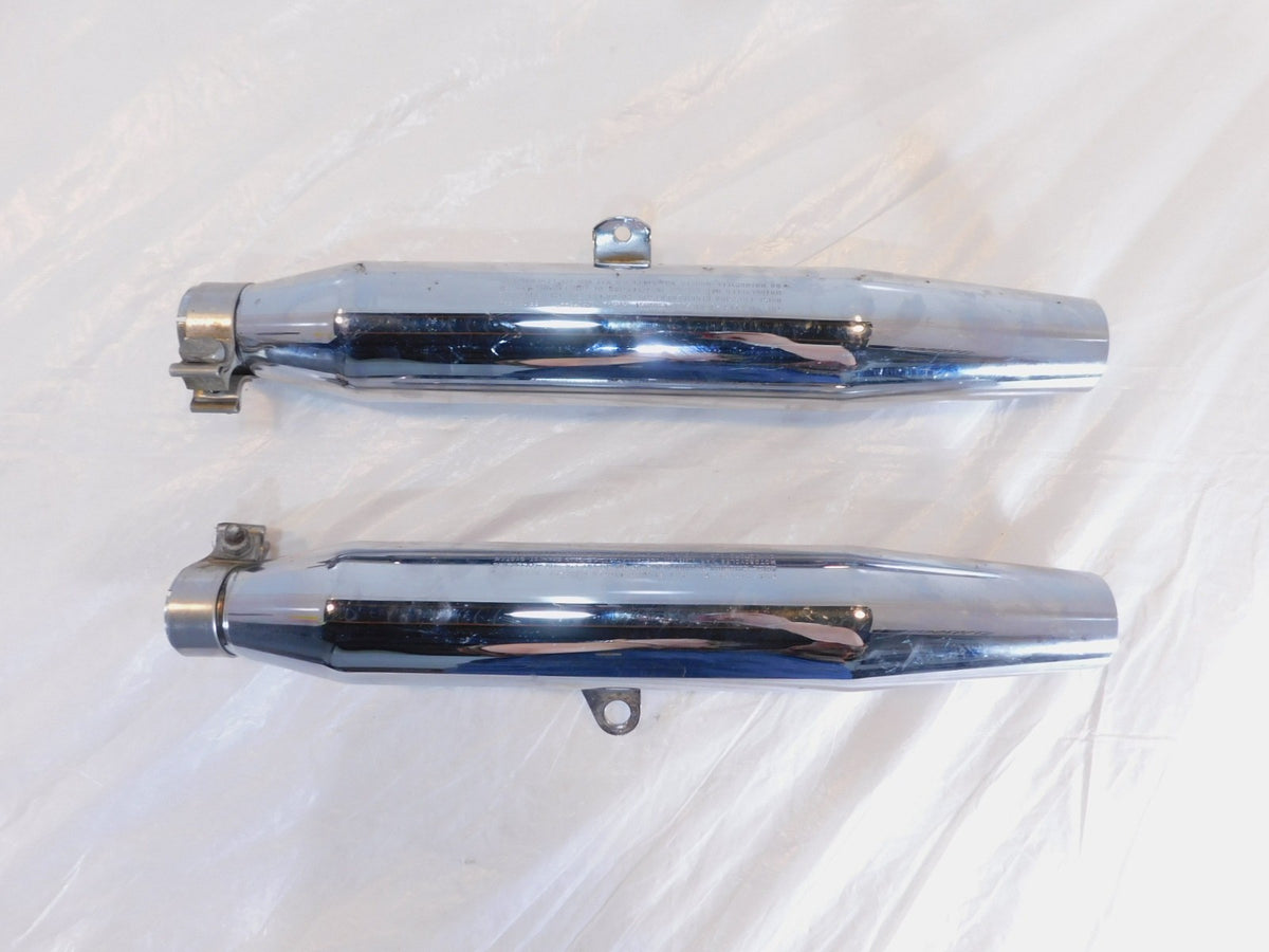 98-03 Harley Davidson Sportster XL1200S 1200 Sport Exhaust Header Pipe Mufflers - C3 Cycle