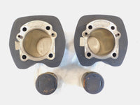 Harley Davidson Twin Cam Touring Dyna & Softail Engine Pistons & Black Cylinders - C3 Cycle
