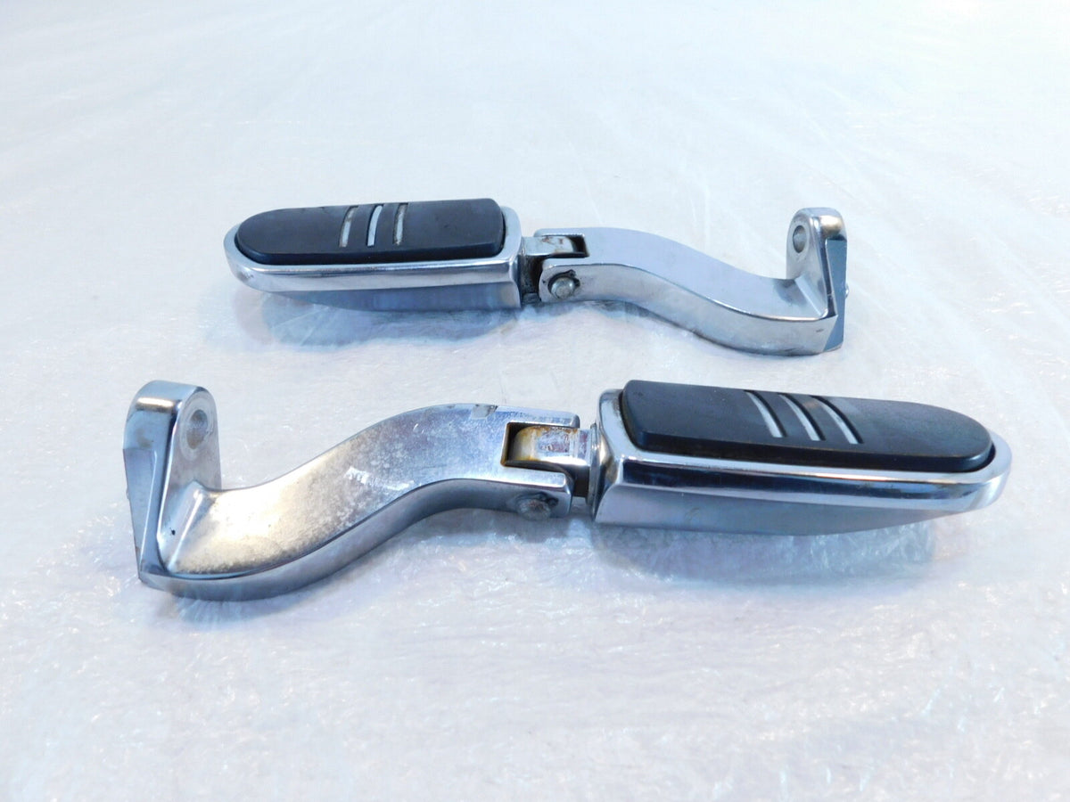 Harley Touring Road King & Street Glide Passenger Peg Footpegs & Mount Brackets