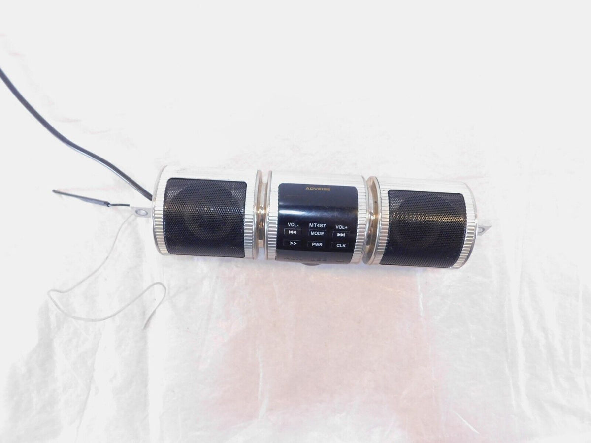 Honda Shadow Spirit 1100 VT1100C Front Handlebar Aoveise AUX/USB Audio Speaker