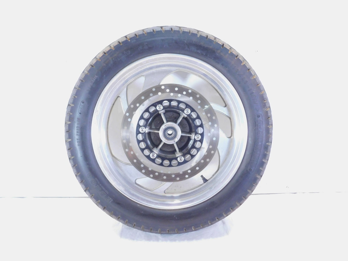 Cixi Kingring Rongyao Aggressor V & Jinlun 250cc Silver Front Wheel Rim & Tire - C3 Cycle