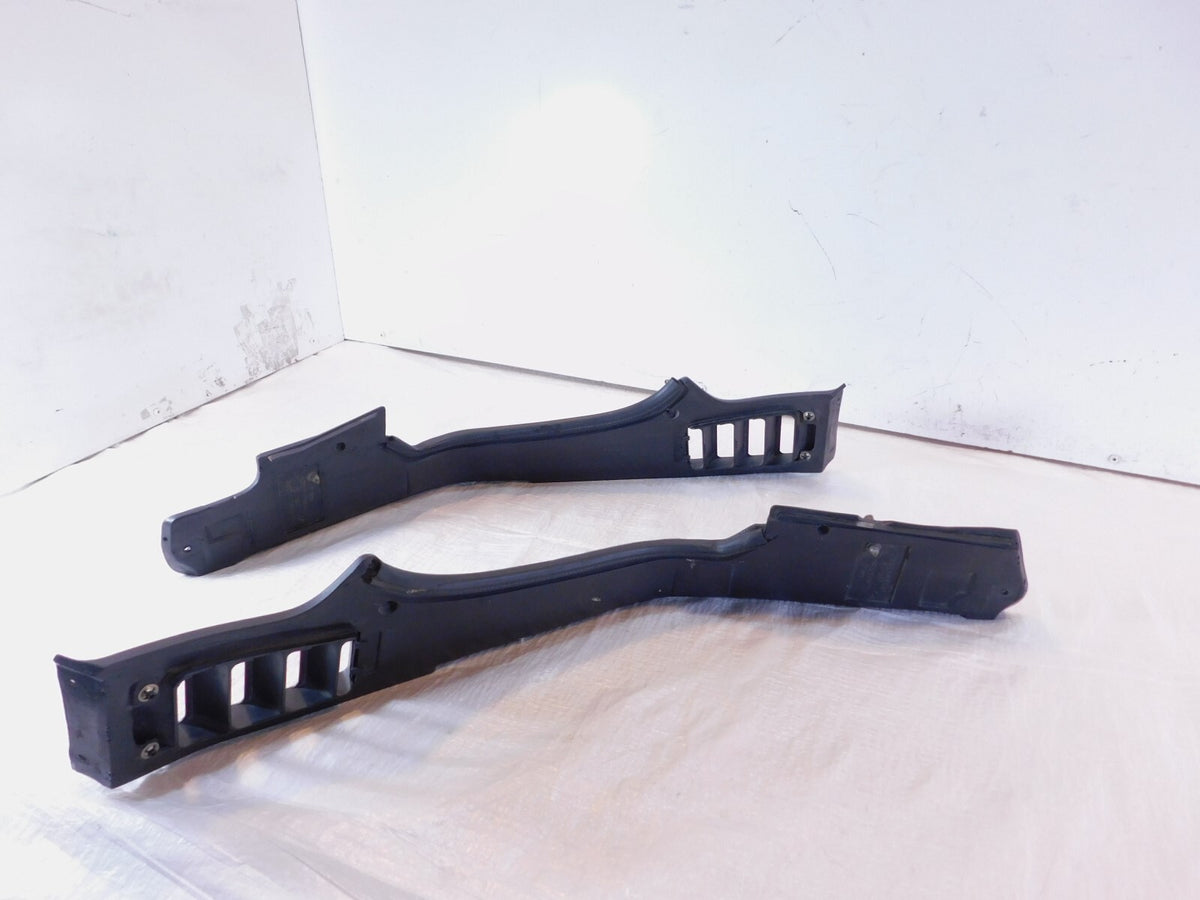 1984-1992 BMW K100RS Black Left/Right Inner Fairing Trim Cover Screen Panels - C3 Cycle