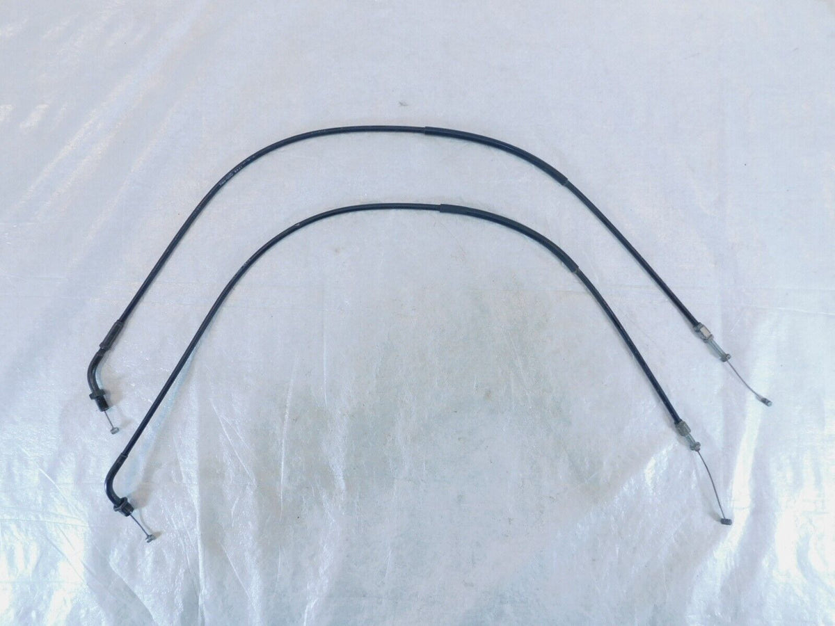 1998-01 Honda Interceptor VFR800 Front Handlebar Throttle Open/Close Cable Lines - C3 Cycle