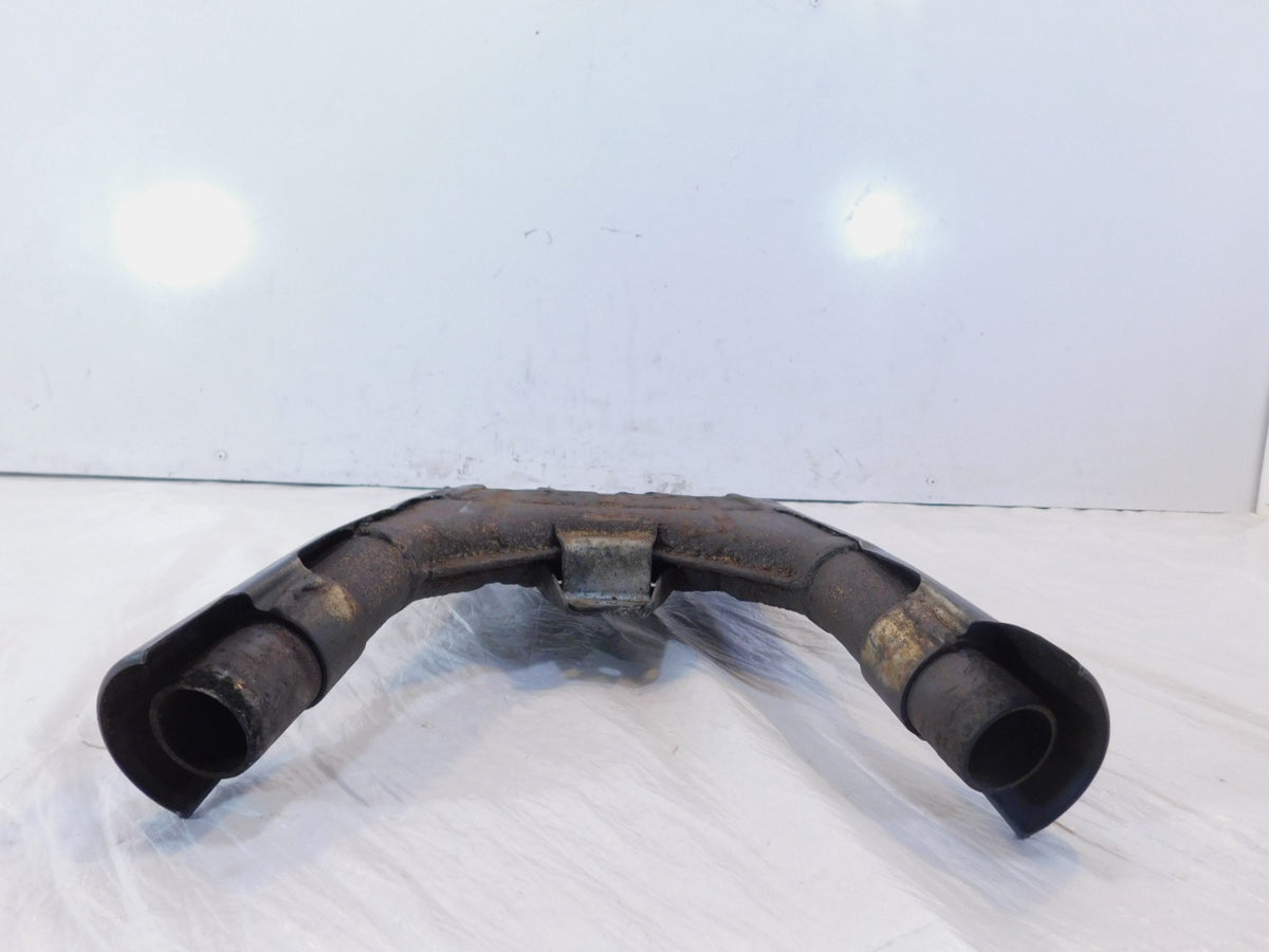 82-83 Yamaha XJ750 Maxim 750 Exhaust Muffler System Mid Pipe Chamber Manifold - C3 Cycle