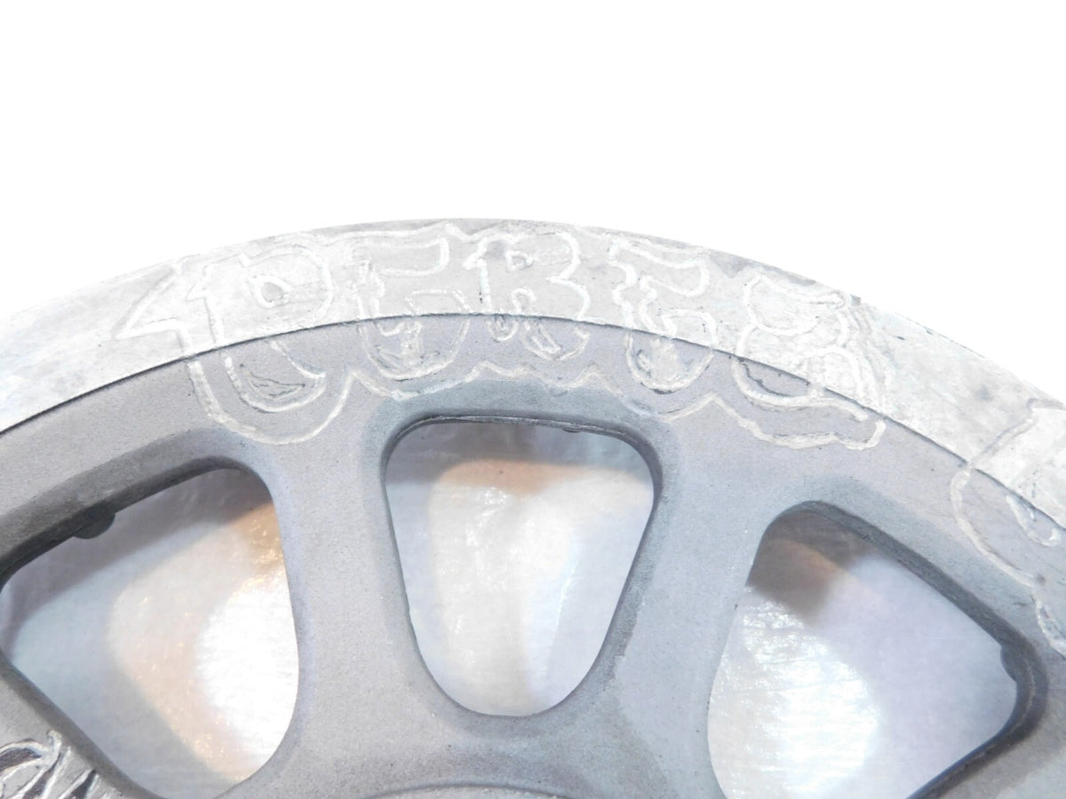 07-10 Harley Davidson Dyna Super Glide Silver Rear Wheel Sprocket Belt Pulley - C3 Cycle
