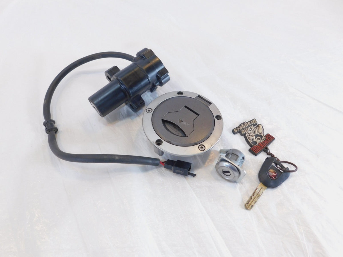 2023-2025 Honda CBR1000RR Gas Fuel Tank Cap Ignition Switch Lockset w/ Key - C3 Cycle