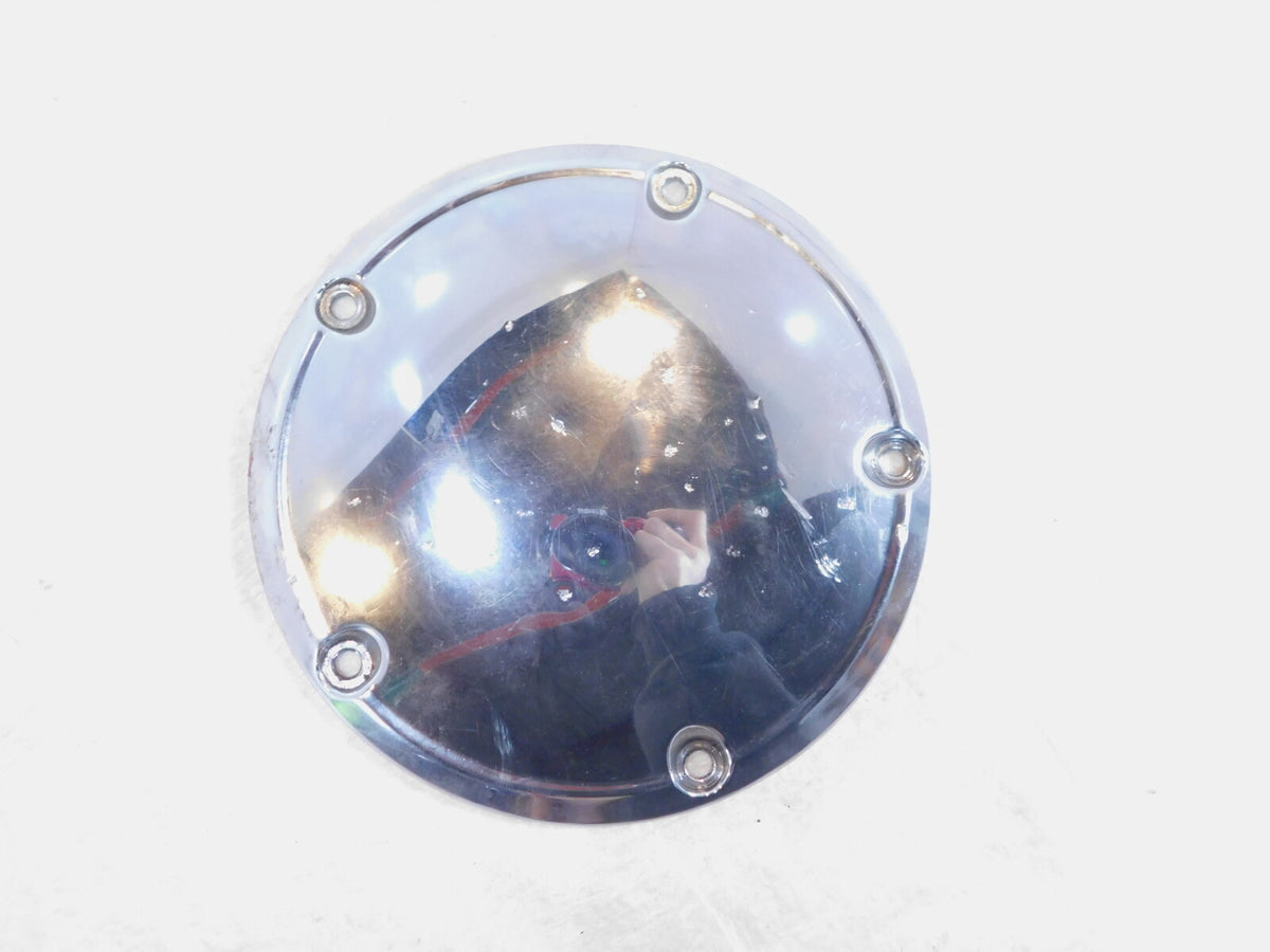 Harley Davidson Twin Cam Touring Dyna Softail Chrome Derby Clutch Cover 25415-99 - C3 Cycle