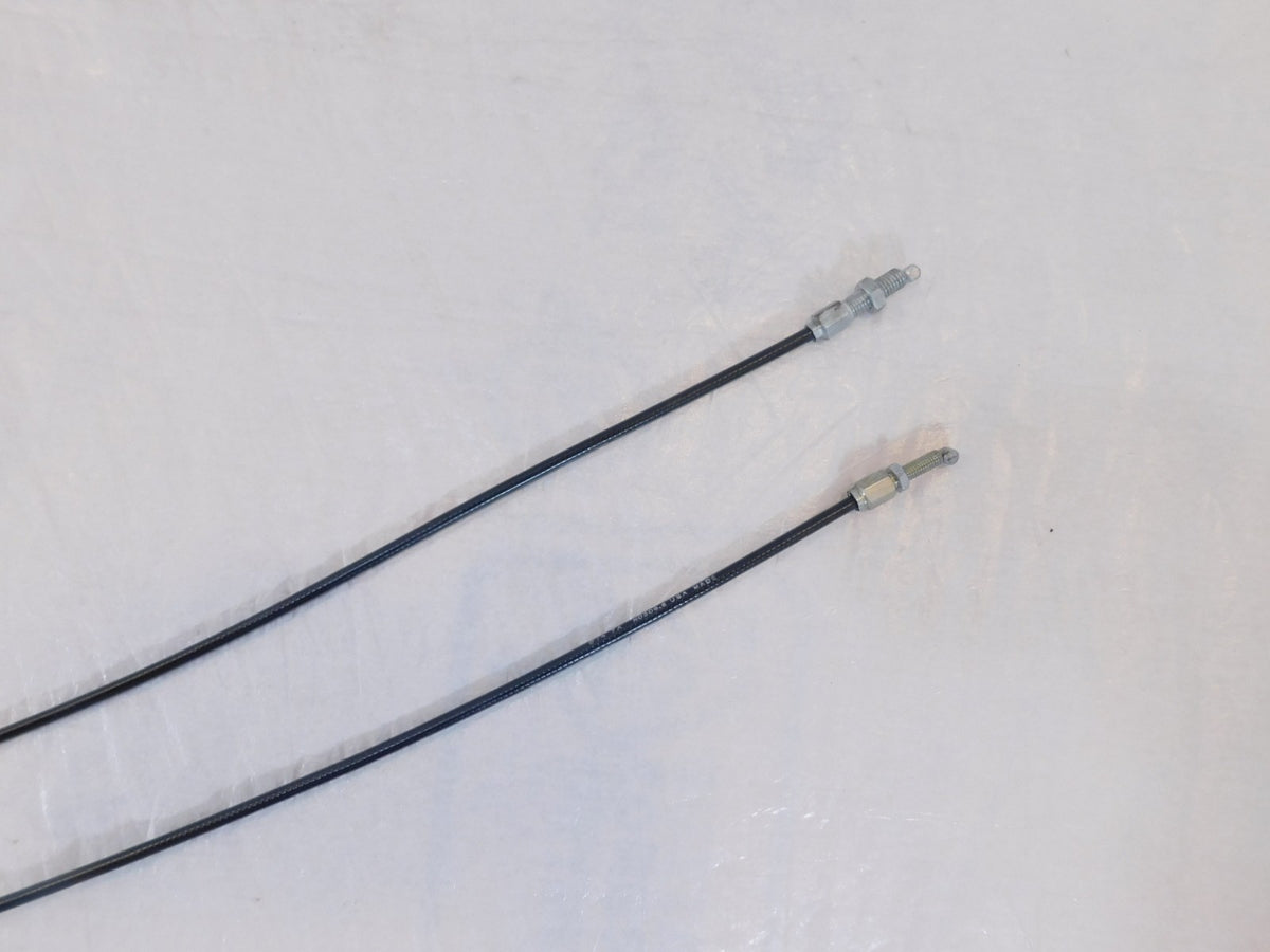 1997 & 1998 Buell Thunderbolt S3 Black Front Hand Control Throttle Cables - C3 Cycle