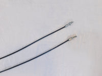 1997 & 1998 Buell Thunderbolt S3 Black Front Hand Control Throttle Cables - C3 Cycle