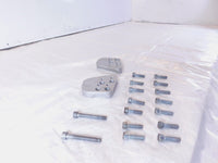1995-2001 BMW R1100RT 1100 RT Silver Left/Right Handlebar Handle Riser Plates - C3 Cycle