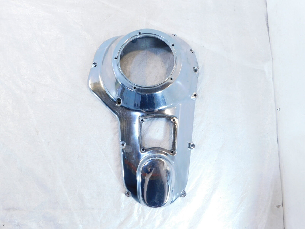 Harley Davidson Road King & Electra Glide Chrome Left Engine Motor Clutch Cover - C3 Cycle